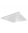 6x LED-paneler 60x60 i ram - Höjd:28mm, 40W, för direktmontering