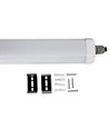 12 st. V-Tac vattentät 48W komplett LED-armatur - 150 cm, 120lm/W, IP65, vidarekopplad 230V