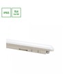 12 st. 150cm CONNECT LED-armatur Vattentät 50W - 230V, 6000lm, IP65, IK08, 4000K