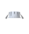 10x 7W Lågprofil downlight RA96 - Direkt i isolering, dimbar, Hål: Ø6,8 cm, Mått: Ø9,3 cm