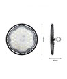LED high bay, dimbar 0-10V, 105W, 70° spridning - 105lm/W IP65, IK06