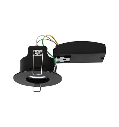 GU10 infälld spotlight - Svart, IP20