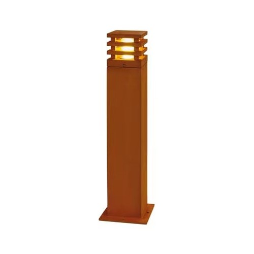 Corten 11W trädgårdslampa - 40 cm, IP65 utomhus, inkl. ljuskälla