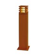 Corten 11W trädgårdslampa - 70 cm, IP65 utomhus, inkl. ljuskälla