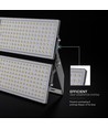 500W LED strålkastare - 135lm/W, 67.500lm, IP65, svart, utomhus