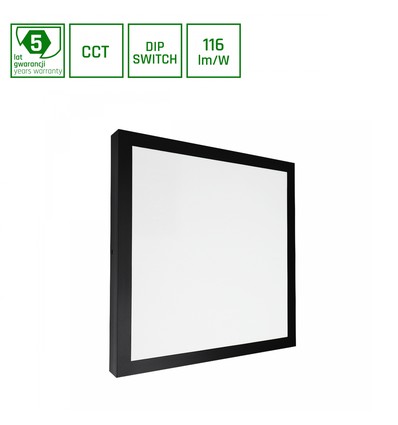 24/35/40W NYMPHEA SELECT CCT taklampa - Justerbar watt, CCT (3000K/4000K/6000K), vit kant