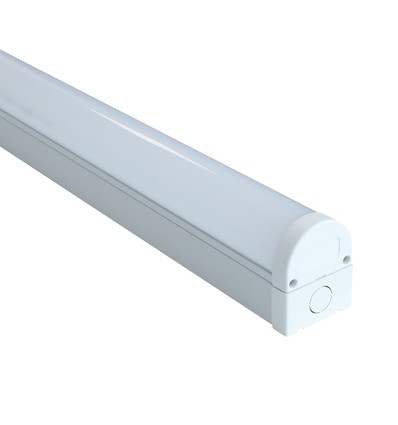 150cm 60W komplett LED-armatur, genomkopplad - IP20