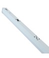 150cm 60W komplett LED-armatur, genomkopplad - IP20