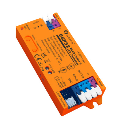 Gledopto GL-C-016WL-D WLED-kontroller - 5V (75W), 12V (180W), 24V (360W)