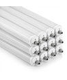12 st. V-Tac vattentät 36W komplett LED-armatur - 120 cm, 120lm/W, överkopplingsbar, IP65, 230V
