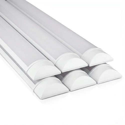 6x 40W komplett LED-armatur - 120 cm, 3 års produktgaranti, 230V
