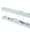 120cm 40W komplett LED-armatur, genomkopplad - IP20