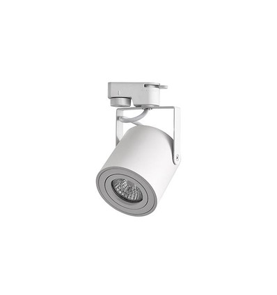 LED spotlampa för GU10 glödlampa - vit, 1-fas, ø80mm, 1F2W