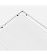 60x60 LED-panel, 28W - Höjd: 35mm, 5000K, vit kant