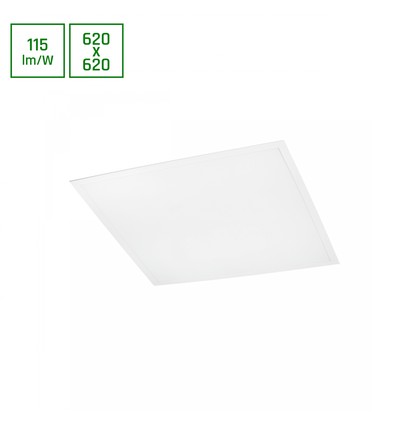 620x620x28 Algine panel 40W - varmvit, 230V, 120°, IP20, vit