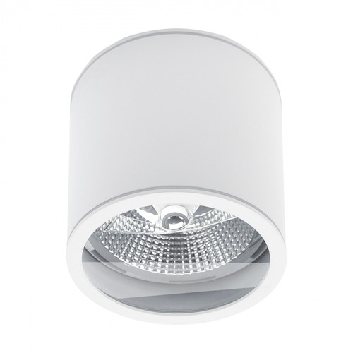 Taklampa AR111, GU10 - IP44, vit, aluminium, utan ljuskälla