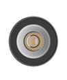 GU10 utanpåliggande spot - Svart, IP44, rund, taklampa, utan ljuskälla