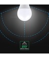 A65 VT-2015 LED 15W E27 - plastlampa, Cree-chip, 6500K, 200°, 6 års garanti