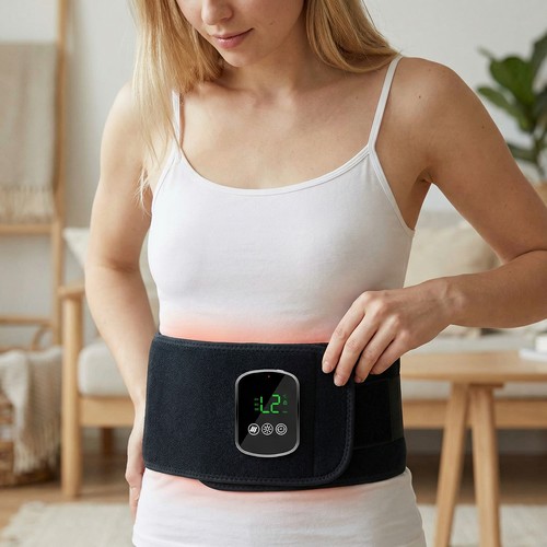 Ljusterapibälte för höft, ländrygg mm. - Infraröd, 10W, med batteri