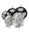5m 230V RA93 vattentät HiCri slim COB strip - Inne/Ute, IP67, 296 LED, 10W/m, självhäftande