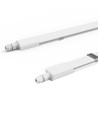 120cm slim RA93 armatur genomkopplad - 36W, 120lm/W, IP65