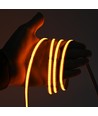 10m 9W/m Orange COB-LED strip - 24V DC, IP20, 320 LED/m