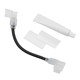 15 cm vattentät skarvsladd för 230V LED-strip (Slim COB) - Perfekt för hörn