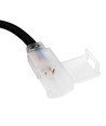 Vattentät kontakt för 230V LED-strip (Slim COB) - 2 meter, inkl. ändstopp, 230V
