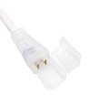 Stickkontakt för 230V LED-list (Slim COB) - 2 meter, inkl. ändpropp, 230V