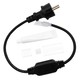 50cm Vattentät kontakt för 230V LED-strip (Slim COB) - Inkl. ändstycke, 230V