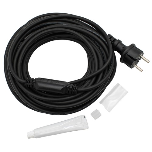 10m Vattentät kontakt för 230V LED-strip (Slim COB) - Inkl. ändstycke, 230V