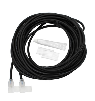 10 cm mellanlägg för 230V LED-remsa (Slim COB) - Inkl. ändpropp, 230V