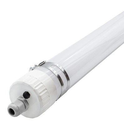 120cm 40W Dura66 LED-armatur, genomkopplad - IP66, 137lm/W, IK10