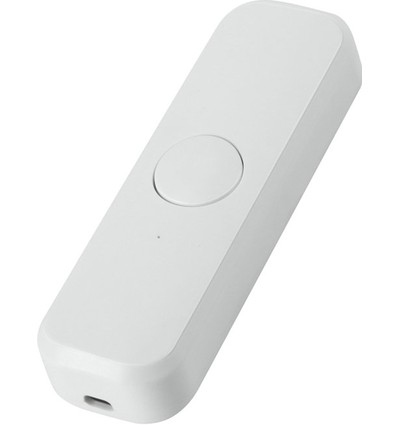 Sladdimmer för LED, 0-75W - Vit, bakkantsstyrning, tryckknapp