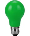 E27 1W LED-filamentlampa - A60, Grön, Party Colour Premium