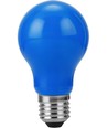 E27 1W LED filamentlampa - A60, blå, Party Colour Premium