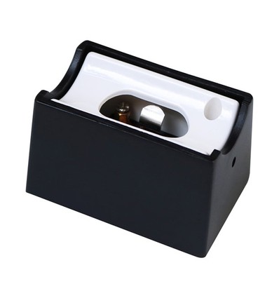 S14s-sockel i svart metall, 2-pack - För S14s LED-rör