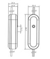 Vit sladddimmer för LED, 0-50W - Bakkantsdimmer