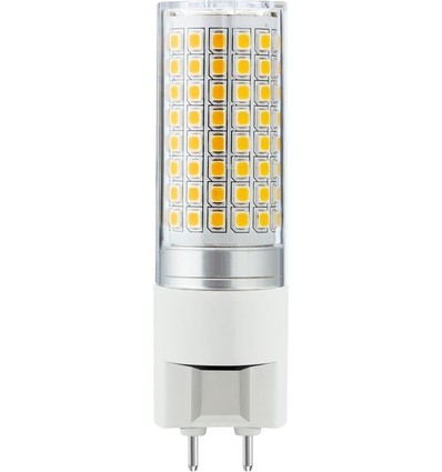 G12 11cm / 18W dimbar LED-lampa - 2000lm, 3000K, klart glas