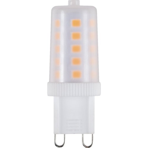 G9 3W LED-lampa - 320lm, matt glas, 2700K