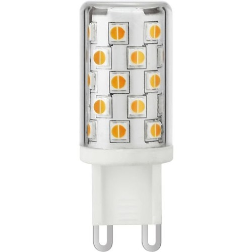 G9 4W dimbar LED-lampa - DimToWarm, 2200-3000K, 360lm, 4,9cm, klart glas