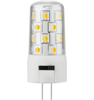 G4 3W LED-lampa, 12V - 4,6cm, CCT, dimbar, RA90, klart glas