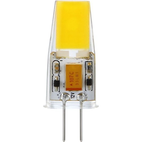 G4 2W dimbar LED-lampa, 12V - 260lm, COB, klart glas, 2700K