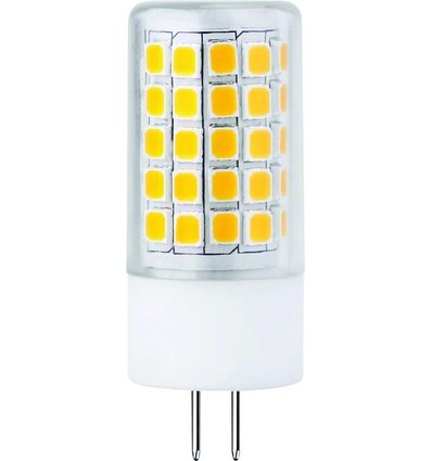 GY6.35 4,6W dimbar LED-lampa, 12V - 400lm, 2700K, klart glas