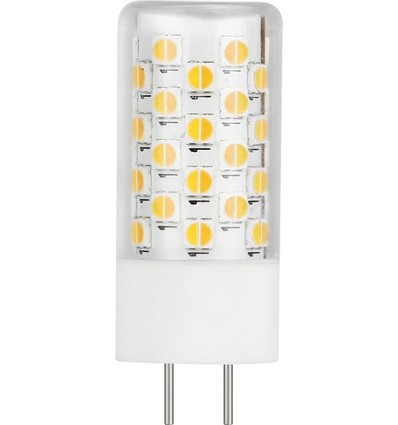 GY6.35 4,3W dimbar LED-lampa, 12V - DimToWarm, 4,6cm, 380lm, klart glas