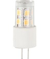 G4 2W dimbar LED-lampa, 12V - 200lm, T14.6, varmvit, klart glas