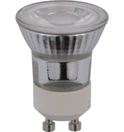 Mini GU10 MR11 3W dimbar LED-lampa - 200lm, 40°, glas, varmvit