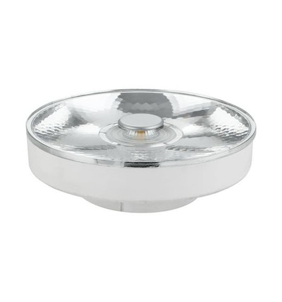 GX53 10W dimbar LED-lampa - 820lm, 10°, 3000K, klart glas