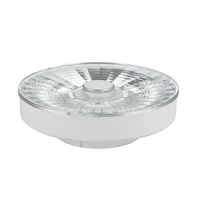 GX53 10W dimbar LED-lampa - 820lm, 30°, 3000K, klart glas