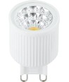 G9 3W LED-reflektorlampa - 24°, 240lm, klart glas, 2700K
